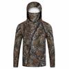 Men Hood Fishing Shirt Long Sleeve Fishing T Shirt Uv Protection Fishing Apparel Sun Protection In Summer