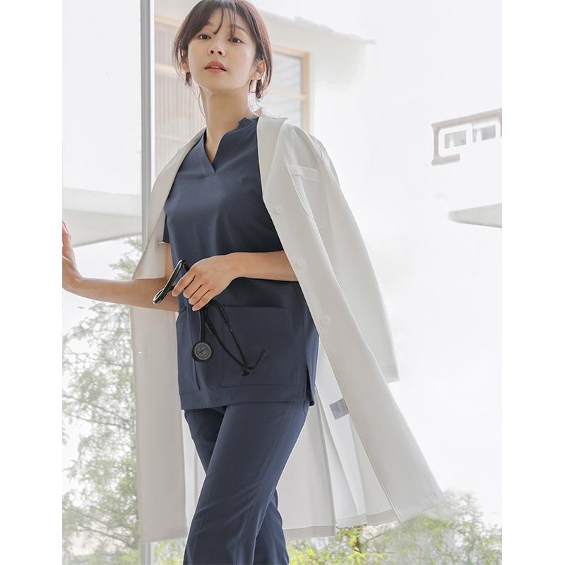 Duozhi Arzt- & Krankenpfleger-OP-Kittel - Damen Zweiteiler