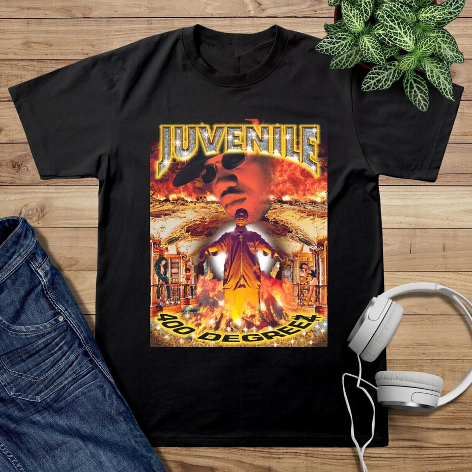 Juvenile 400 Degreez, Juvenile Shirt, Juvenile Cotton Black T-Shirt Unisex T-Shirt S