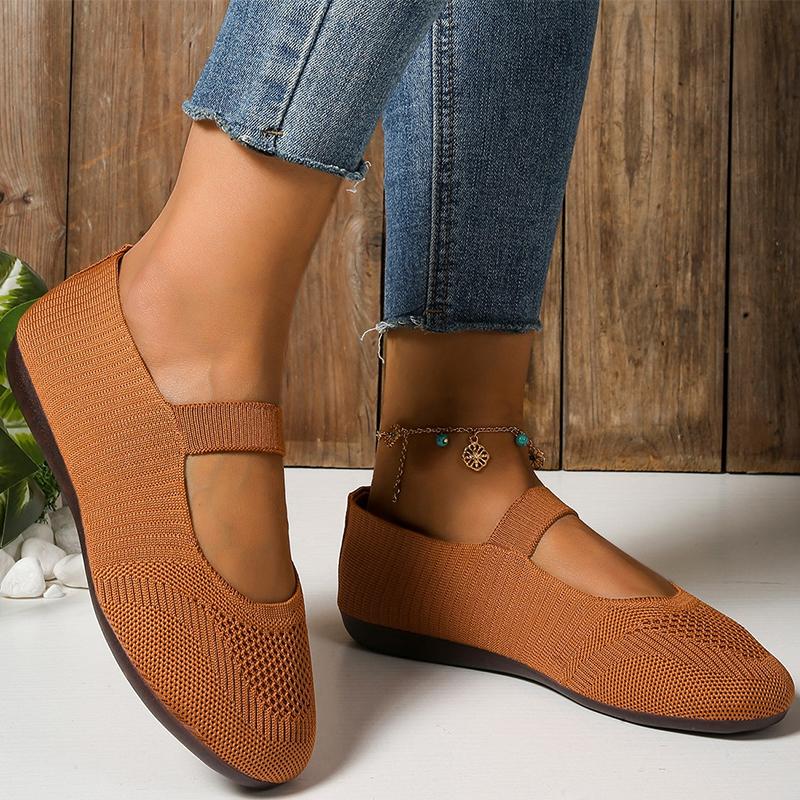 Fashion Summer/autumn Breathable Mesh Flats Shoes Woman Comfortable Weave Cloth Women Round Toe Plus Size Single Shoes for Women