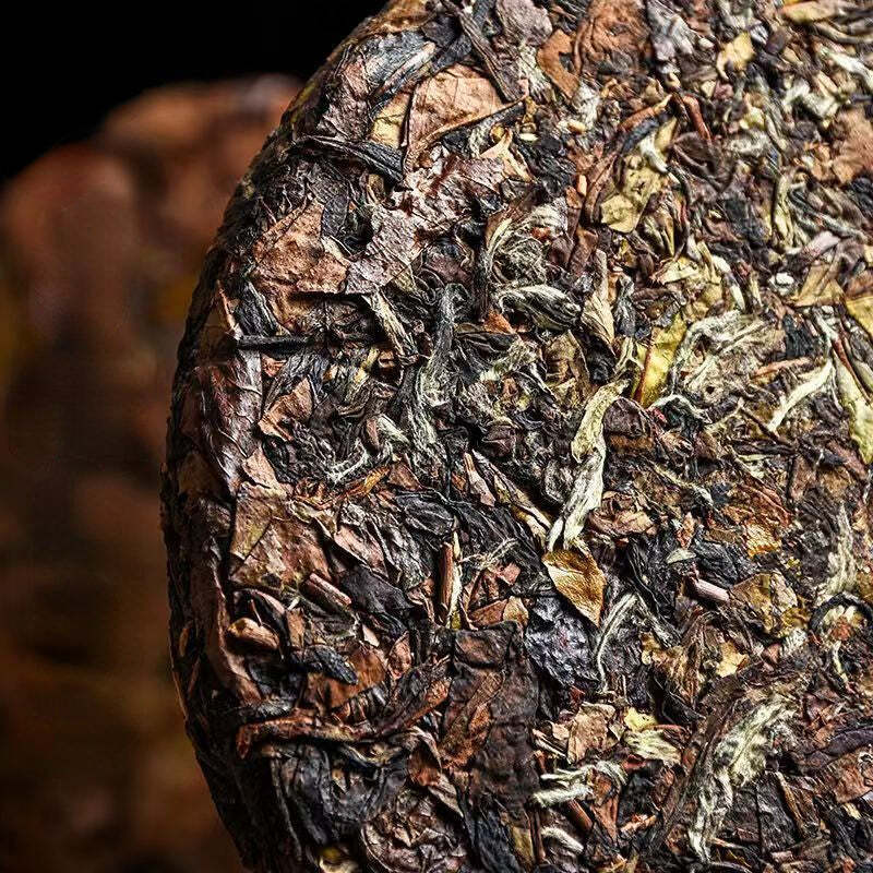 350g Fuding White Tea Cake Organic Old White Tea Shoumei Chinese Tea Gift Box