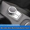 For Mercedes Benz GLA260 CLA200 A180 B260 A45 B Class Car central control Multimedia function Button Cover modification Sticker