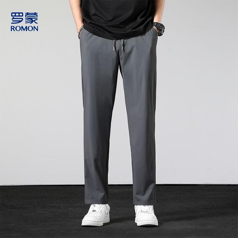Men s Four-Way Stretch Straight Leg Casual Pants M