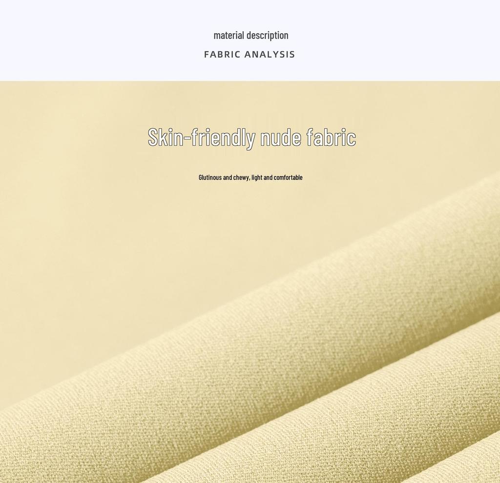 Biustonosz sportowy Nude Feeling Color Block Stitch - Damski oddychający biustonosz do jogi i pilatesu