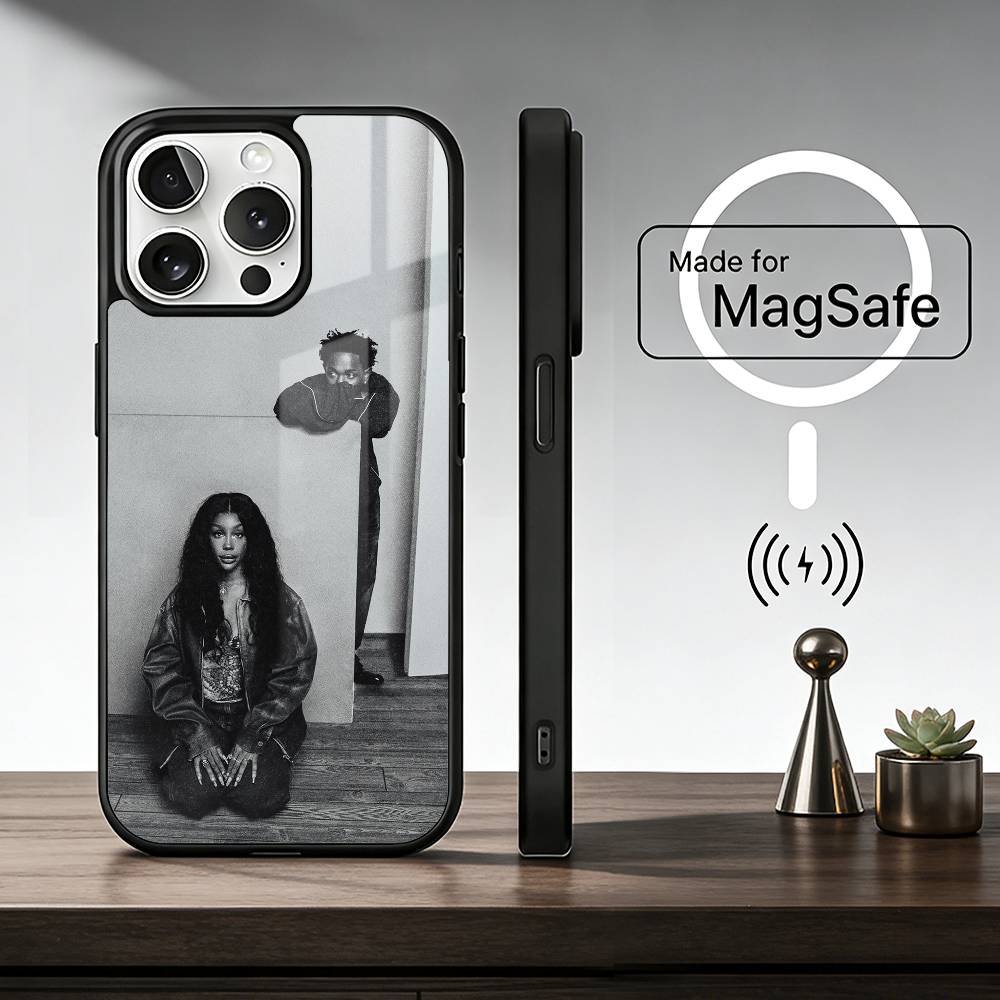 Rapper S-SZA Phone Case For iPhone17,16,15,14,13,12,11 Plus,Pro Max For Magsafe Wireless Charging
