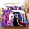 Marceline and Princess Bubblegum 3PCS Bedding Set, Duvet Cover + 2 Pillowcases, Cartoon Print Soft Microfiber for Fans