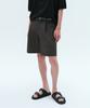 Cool Touch Hidden Banding Half Slacks [Gunmetal]