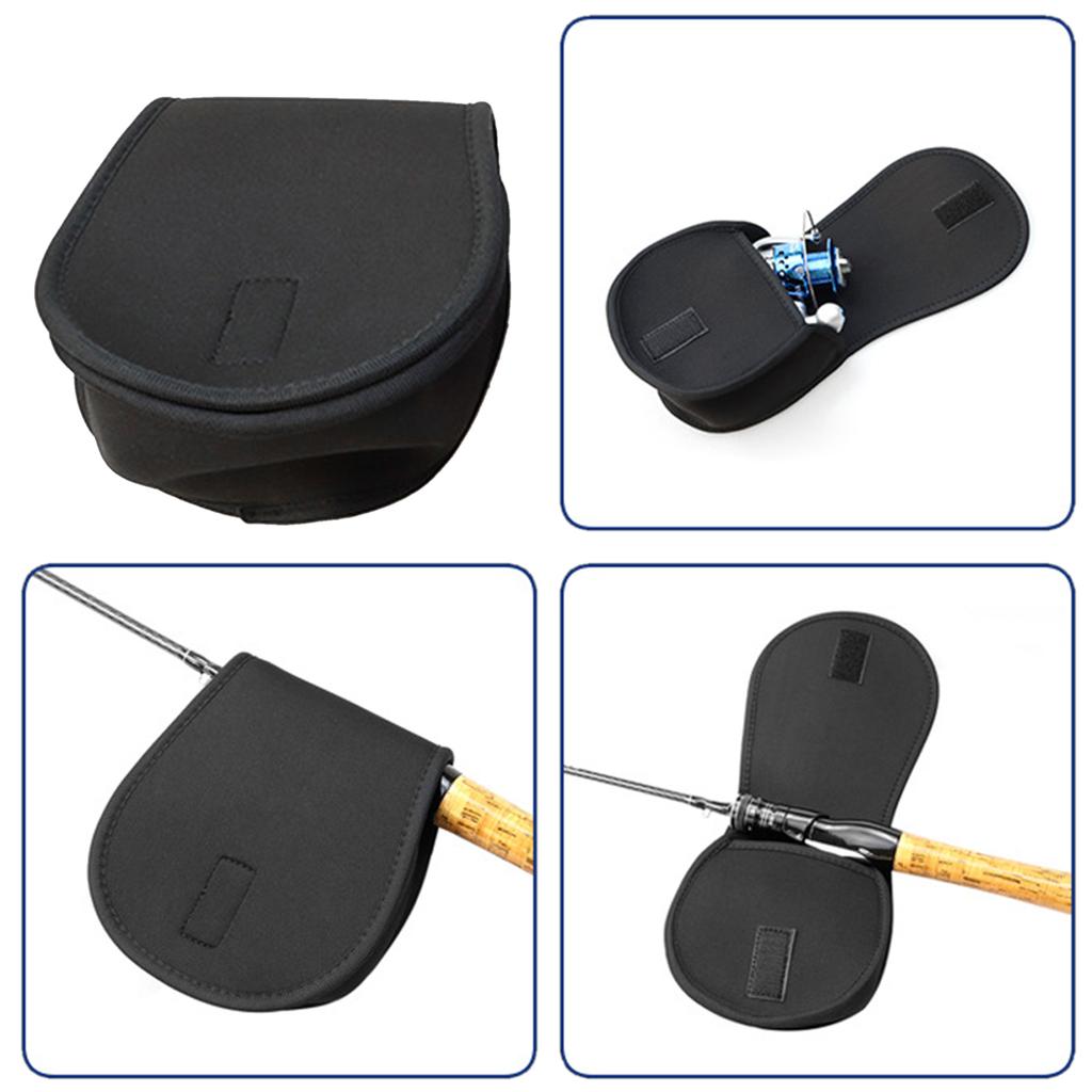 Portable Fishing Spinning Reel Cover Spinning Reel Cover Case Bag Pouch Baitcasting Reel Bag Fishing Tackle Accessories