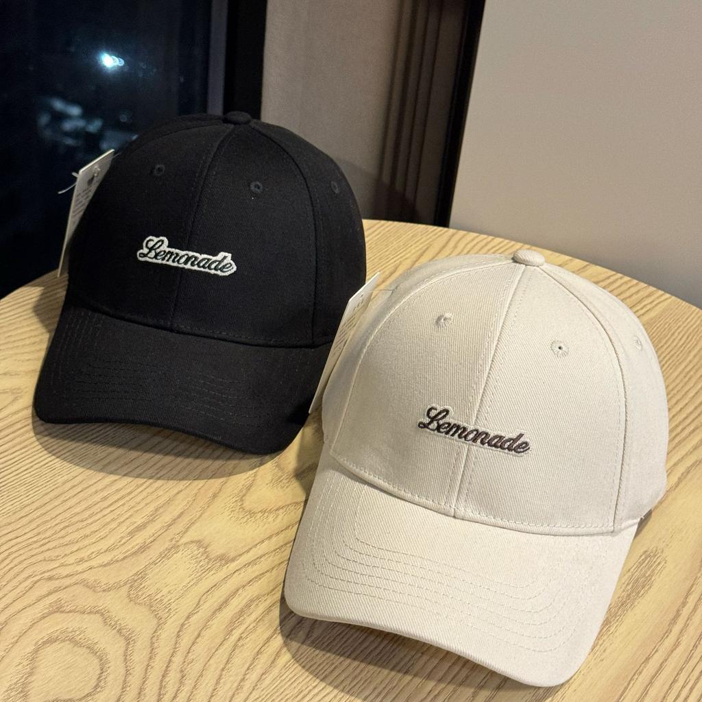 New Korean Style Simple and Versatile Casual Baseball Hat for Women Autumn Shopping Fashion Letter Embroidered Peaked Cap