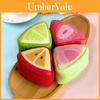 Cute Fruit Shape Soft Plush Money Bag With Data Cable And Earphone Storage