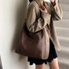 Feeling woven bag women's atmosphere versatile shoulder bag niche underarm bag texture portable commuter bag