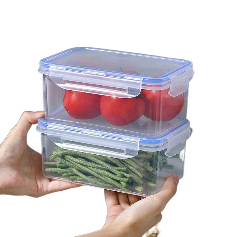 Ru Han 1.8L Transparent Plastic Food Storage Container Set