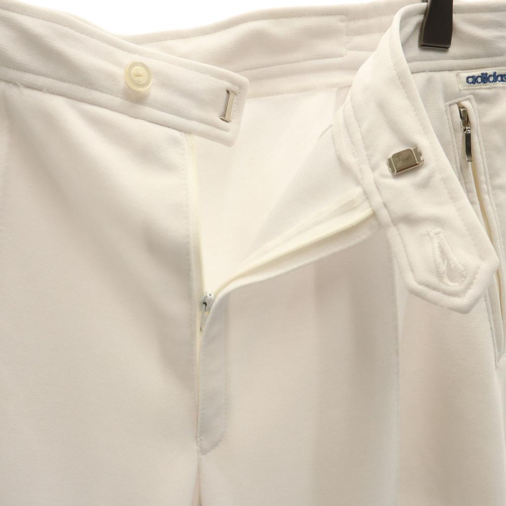 adidas 70s vintage Slacks pants O white Descente Men's Used