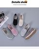 Women's Versatile Slip-On Mom Shoes - Soft Sole, Comfortable Old Beijing Style