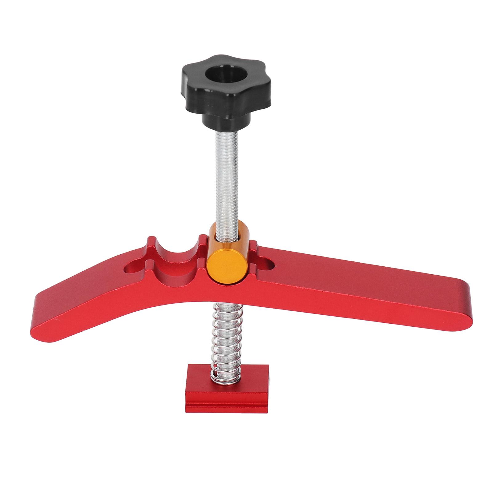 

Деревообрабатывающий Т-образный зажим для фиксации, верстак, регулируемый паз, зажимный инструмент из алюминиевого сплава