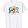Disney Mickey and Friends Retro Surf Group T-Shirt Small