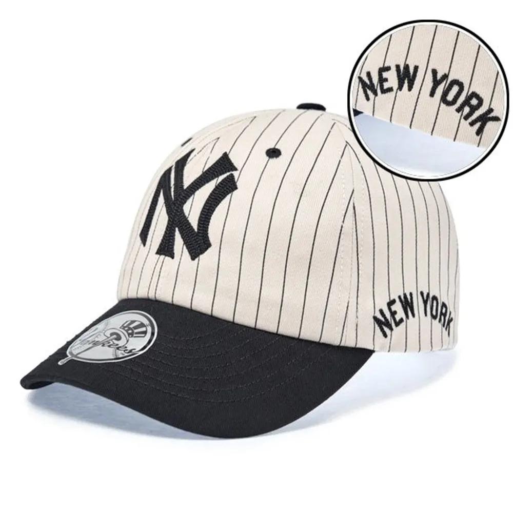 Unisex Signature Stripe Unstructured Ball Cap New York Yankees (3ACPB255N-50BKS) black