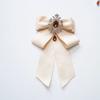 Elegant Palace Style Satin Bow Tie With Sparkling Galaxy Design For Formal Events