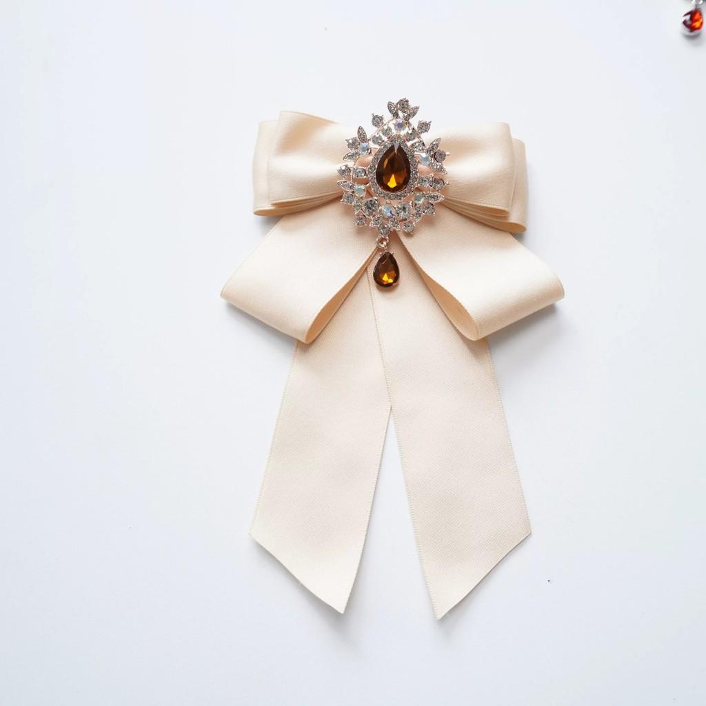 Elegant Palace Style Satin Bow Tie With Sparkling Galaxy Design For Formal Events
