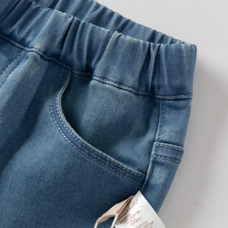 DAVE & BELLA Girls' Straight-Leg Denim Jeans