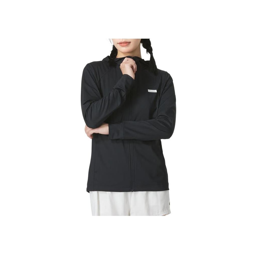 Skechers Comfortable Elastic Hooded Jacket Women Jackets Carbon-Black P224W077-0018