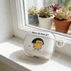 Cute little yellow chicken ins wind simple AirPods Pro protective case for apple earphone case wireless bluetooth