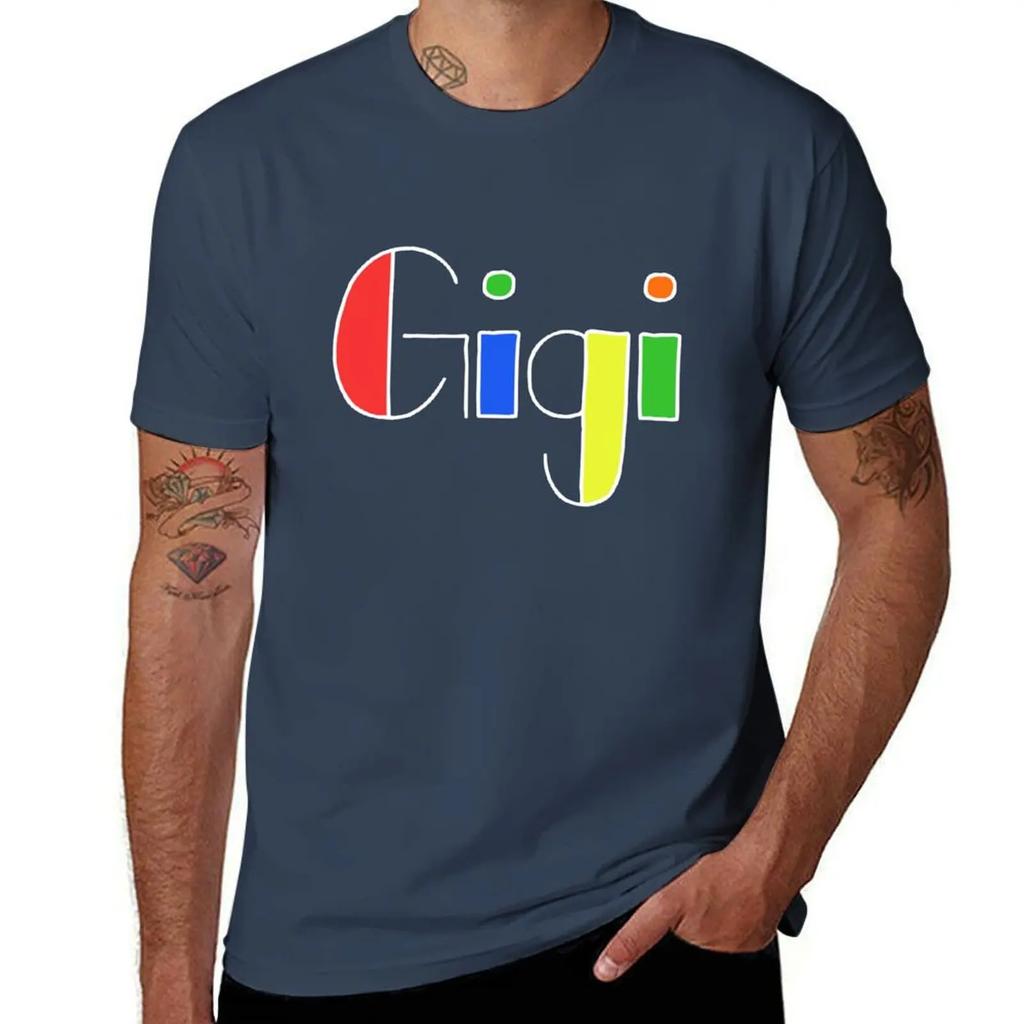 Gigi T-Shirt customizeds custom t shirt sports fans cotton graphic tees T-shirt men