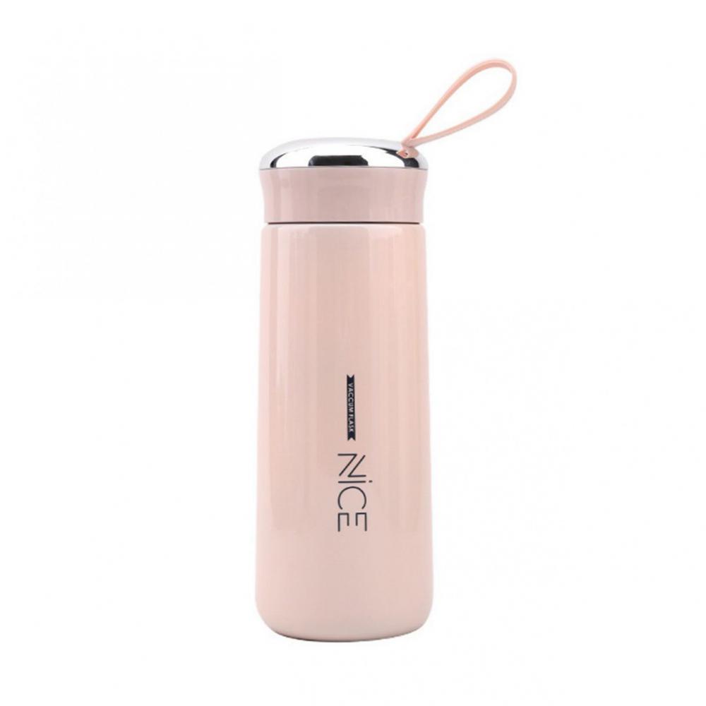 Water Drinking Bottle Leak-proof Eco-friendly Bpa Free Kids School Gifts Lightweight to Carry Rope Drinkware Tea Coffee Mug