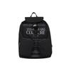 Letter Logo Print Large Capacity Polyester Backpack Men Backpack Black E1YWAB20-71892-899