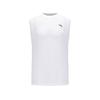 Running Training Series Mens Moisture-Wicking Quick-Dry Knitted Vest Men Tops Pure-White 152637112U-5