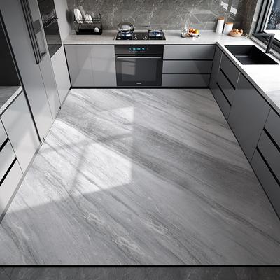 Kitchen Floor Mat Waterproof Non-slip Oil-resistant Leather Carpet PVC Large Size Imitation Marble Geometric Rug Home Decora Mat