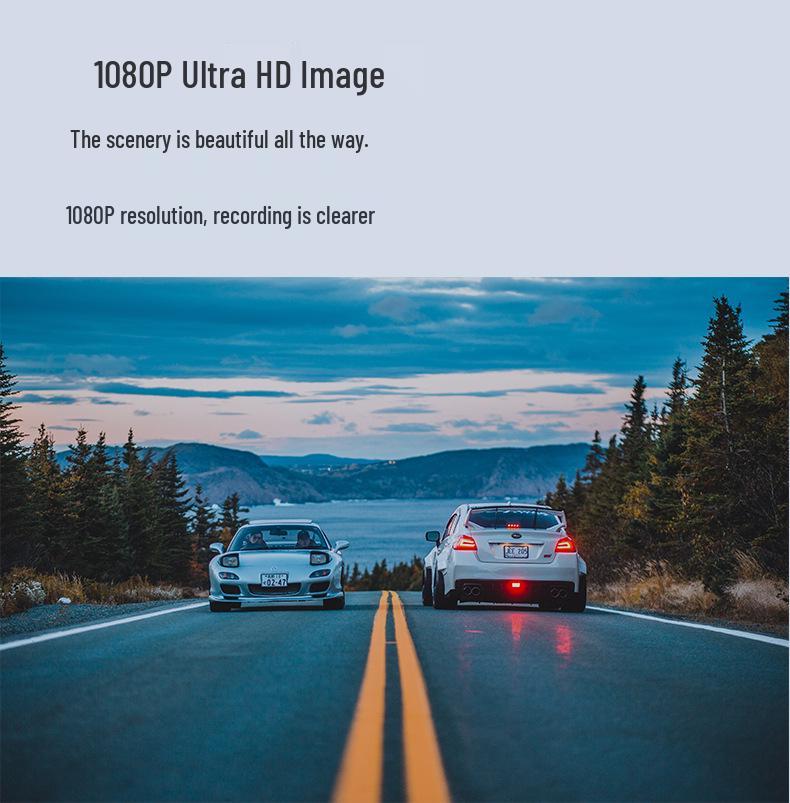 1080P HD Hidden Dash Cam with WiFi & Mobile Connectivity in Metal Shell