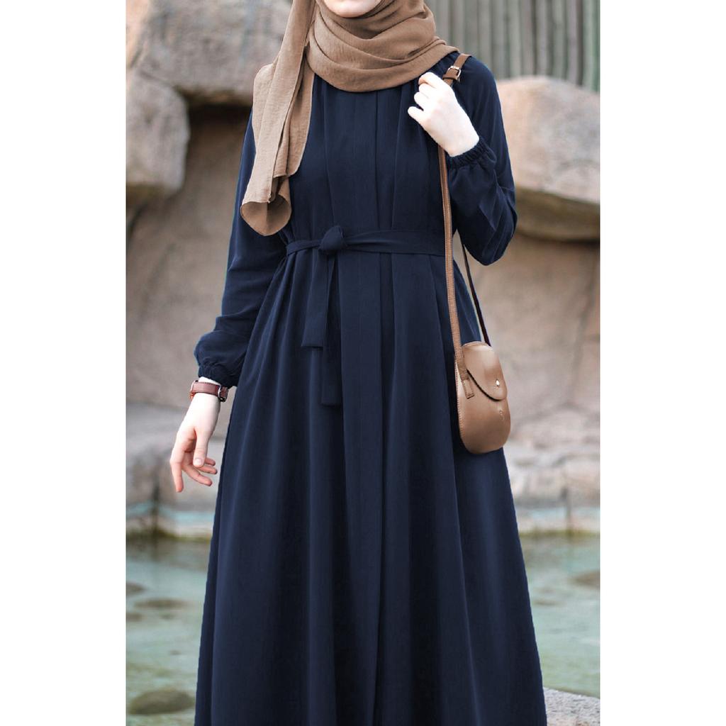 Mihriah Abaya Marineblau