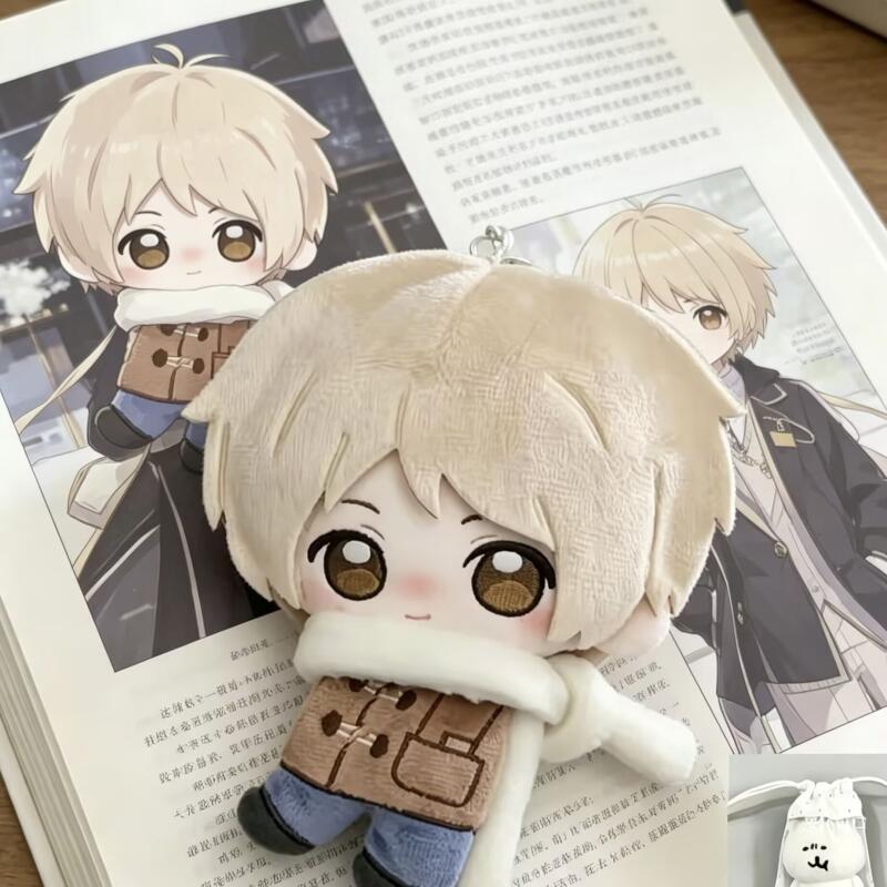 15Cmnatsume's Book of Friends Natsume Takashi Pp Cotton 2.5D Flat Doll Car Keychain Decoration Backpack Pendant Sincere Gift
