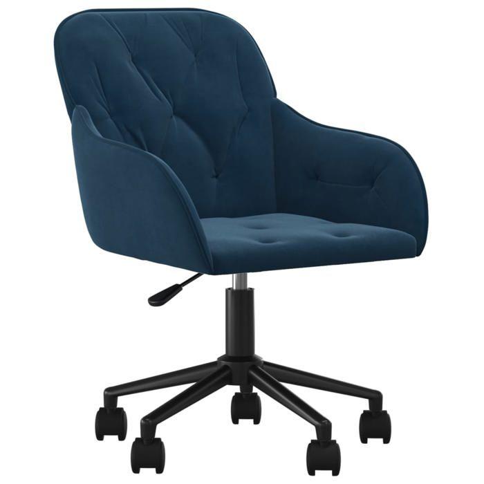 VidaXL Lot de 2 Chaises Pivotantes à Manger, Sièges à Dîner, Chaises de Repas, Meubles de de Salle à Manger Cuisine Maison 3103420