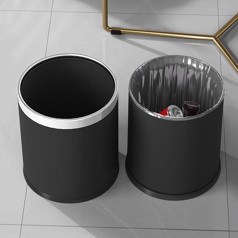 HUIHUADU 10L nerezový odpadkový koš