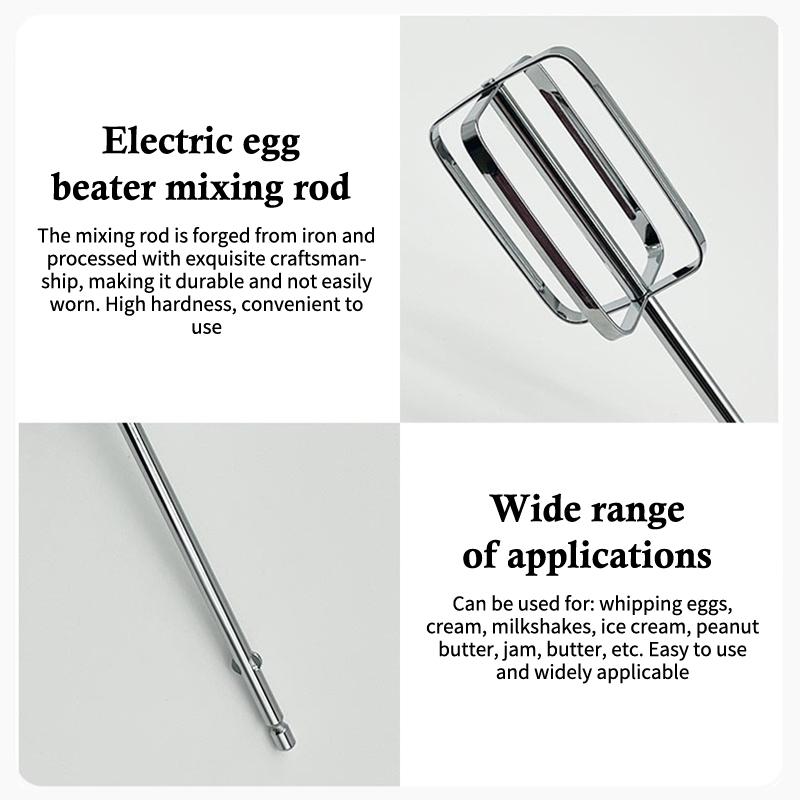 Stainless Steel Hand Mixer Beaters Attachments 2 Pieces for Electric Mixer Whisk Bread Cake Egg Kitchen Mixing Tools