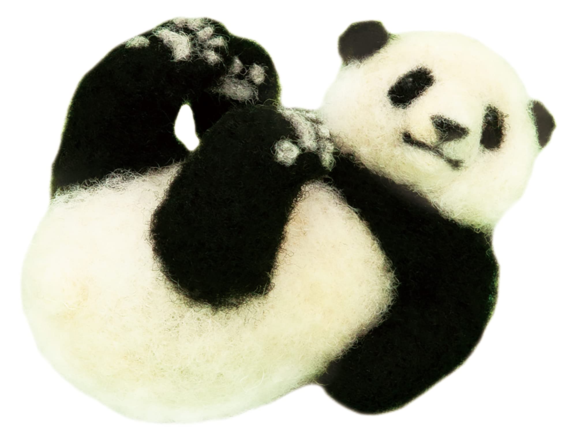 

Hamanaka Craft Kit, Heartwarming Animal Panda, H441-576 белый