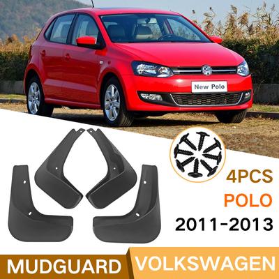 Schmutzfänger für 11-13 VW POLO Schmutzfänger Vorne Hinten Kotflügel Auto