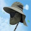 Caps Mask Set Bucket Hat Sunscreen Sun Hat Fishing Caps Fisherman Hat  Climbing
