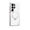 Luxury 360 Rotating Magnetic Kickstand Aluminum Alloy Case for Samsung S26 Ultra S25 Shockproof For Magsafe Metal Button Cover