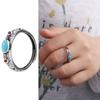 Hollow Out Auspicious Clouds Ring Adjustable Opening Irregular Opening Ring  Gifts for Women Girl