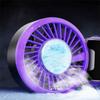 Lightweight Construction Handheld Fan Flexible Folding Design Desktop Fan  Travel Use