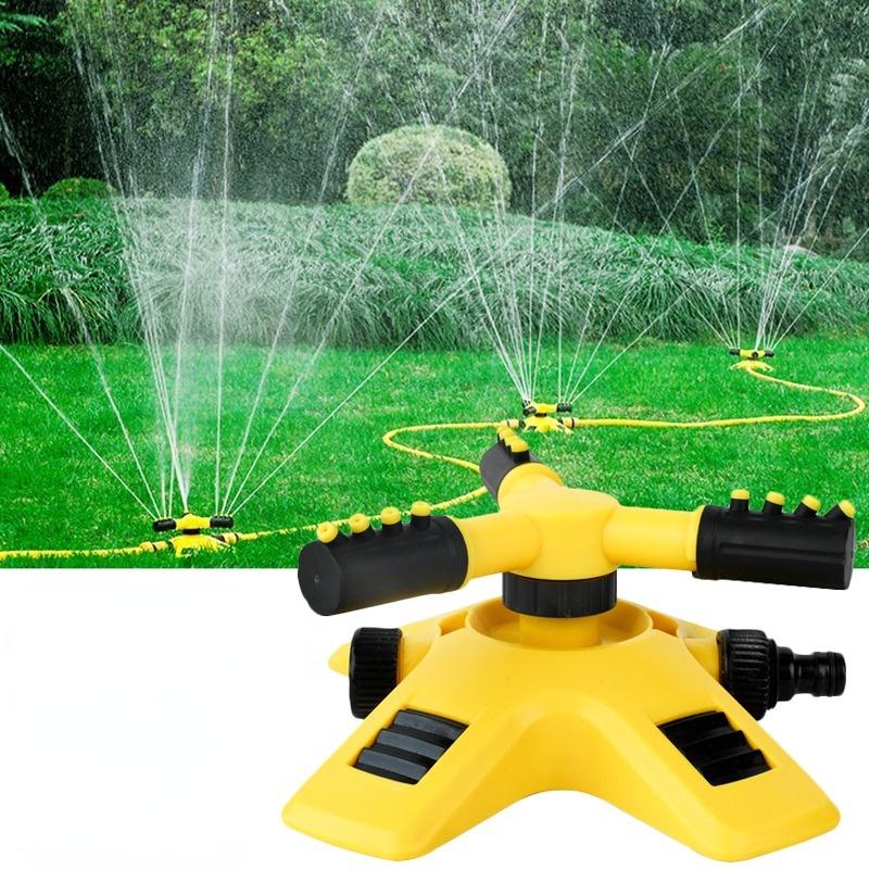 Irrigatore da giardino Spruzzatore d'acqua per irrigazione con irrigatore rotante automatico a 360 gradi