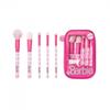 Womens/Ladies Retro Stripe Make-Up Brush Set