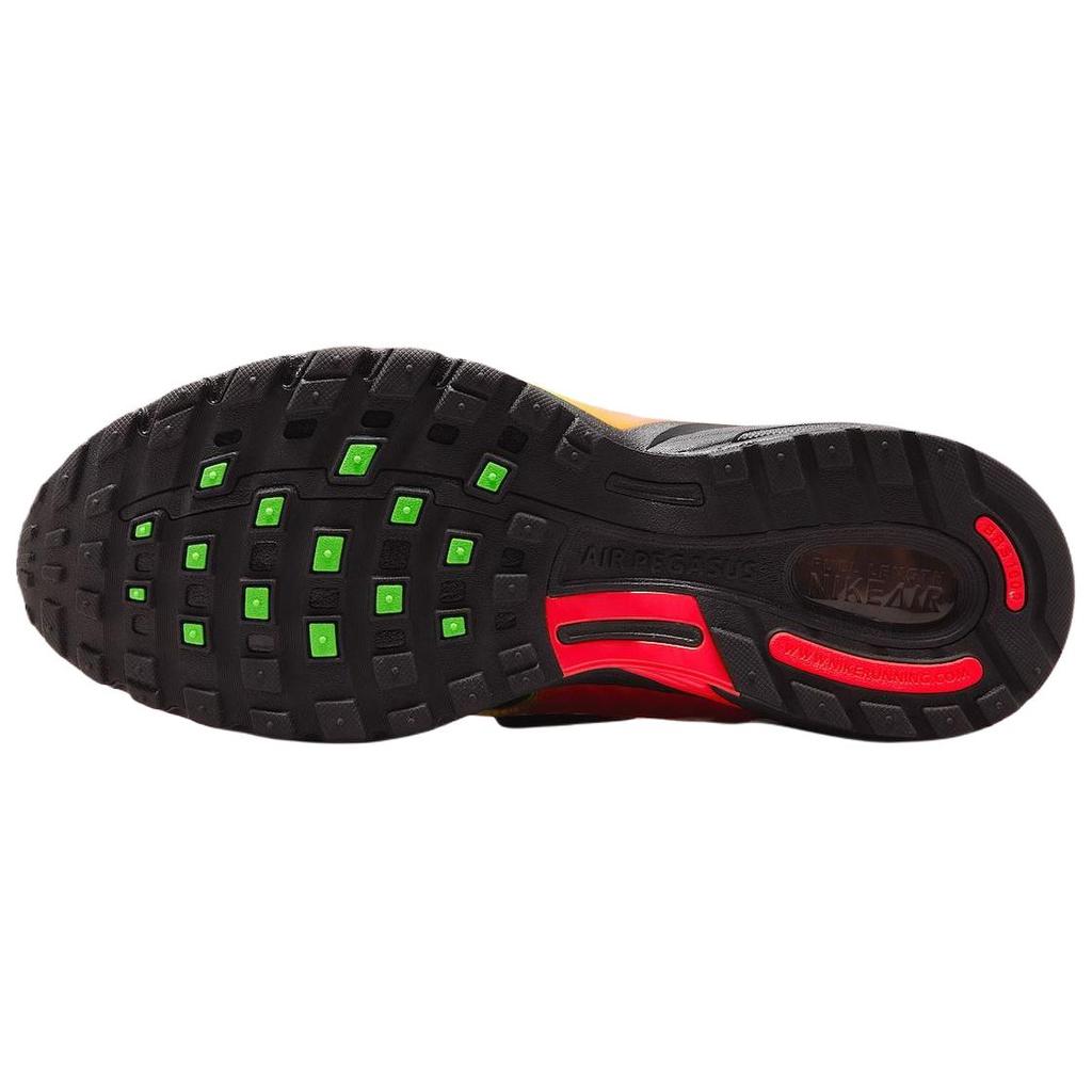 Nike Unisexové tenisky Pegasus Wave Bright Crimson Green Strike Černé IB2984-001