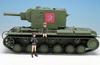 PLATZ GPF-21 135 Scale Figure Set of Nina & Arena from Girls & Panzer the Movie Pravda High School