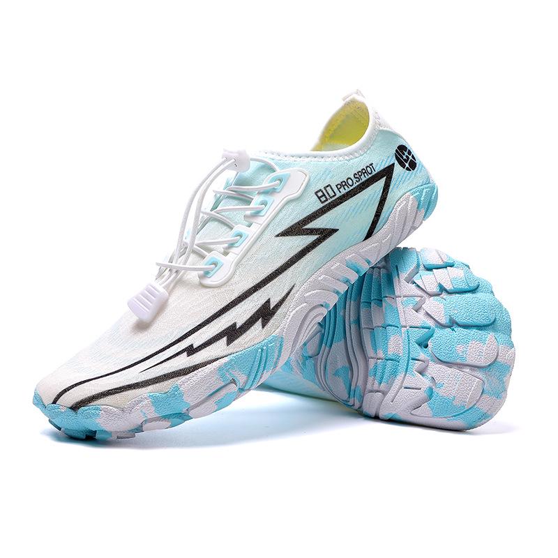 Barefoot Five-Finger Yoga & Sports Shoes - Men's & Women's Non-Slip Breathable Athletic Footwear for Jump Rope & Trekking.