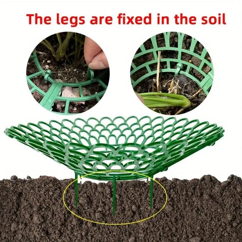 2/5/10Pcs Strawberry Support Stands with 3 Sturdy Legs Strawberry Growing Racks Berries Growing Frame Holder for Garden Homegrow