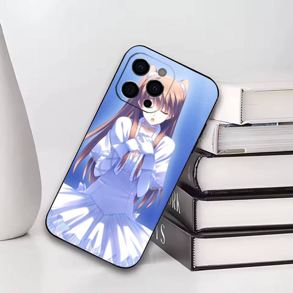 

Setsuna Ogiso Phone Case For iPhone17,16,15,14,13,12,11 Plus,Pro Soft Silicone Black Cover iPhone13